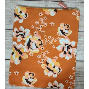 Rachel Pally Zahara Reversible Fold Over Clutch Purse Orange Spring Fab Fit Fun